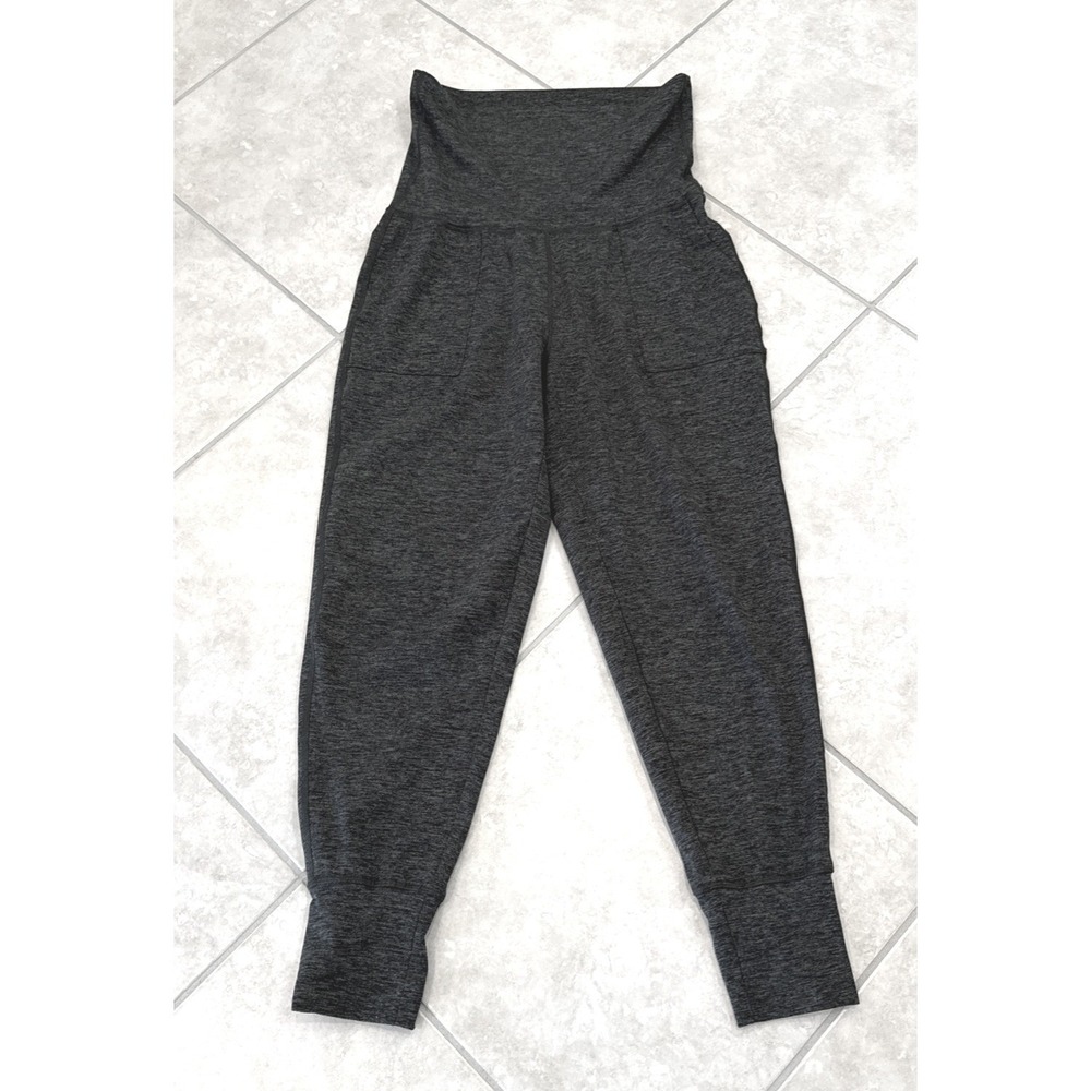 OFFLINE by‎ Aerie Women Gray High Waisted Crossover Jogger Pants Size S